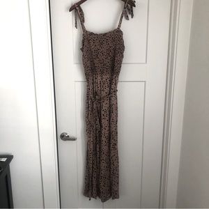 Abercrombie dotted jumpsuit